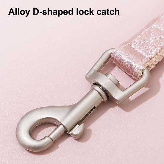 Cute Bow Cat Harness Adjustable Kitten Harness Glossy Cat Harness with Leash for Kittens Adult Cats Party Outdoor Walks