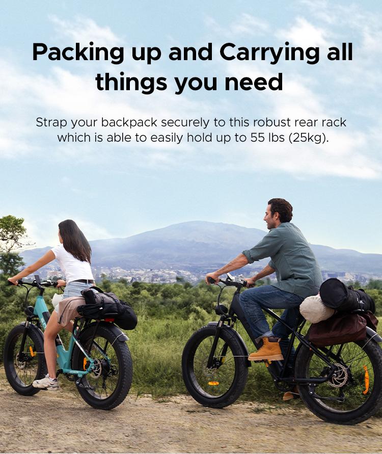 Electric Bike ENGWE E26 48V16Ah 140KM Black, Oryginalny Dyson - E26-ENGWEC