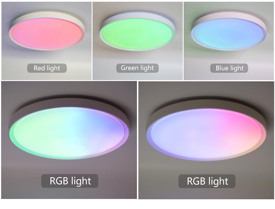 Bluetooth LED Smart Lamp: Modern Three-Proof Graffiti Ceiling Light for Bedroom, Living Room, or Balcony.