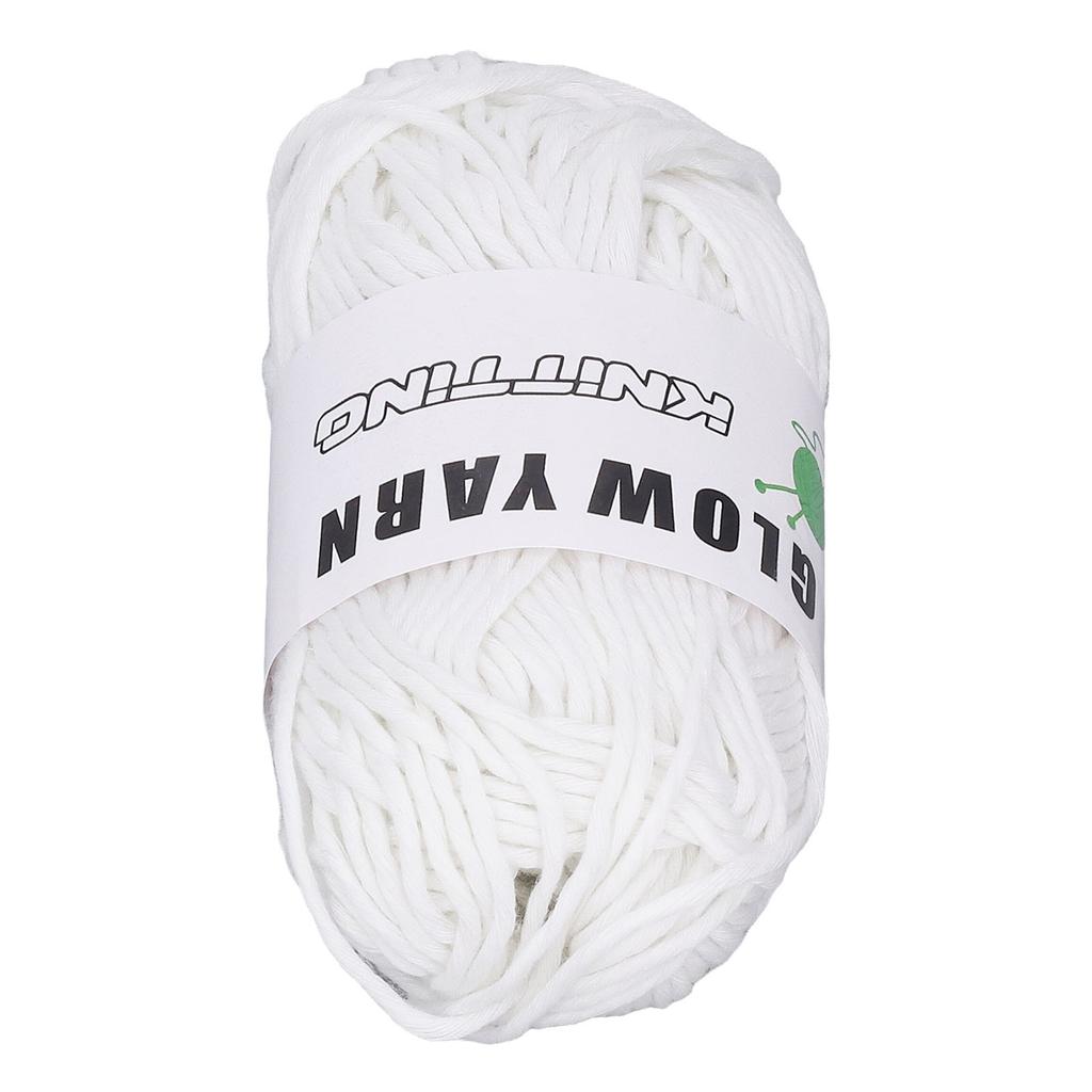 164ft Luminous Chunky Yarn DIY Polyester Weave Glow Luminous Knitted Yarn for Carpet Sweater Hat