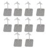 10 Sets Action Figure Stand Transparent Acrylic Anime Figure Display Stand Support Holder Base