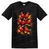 Cardinal Bird Flock T Shirt Colorful Wildlife Nature Art Graphic Tee Gift Idea