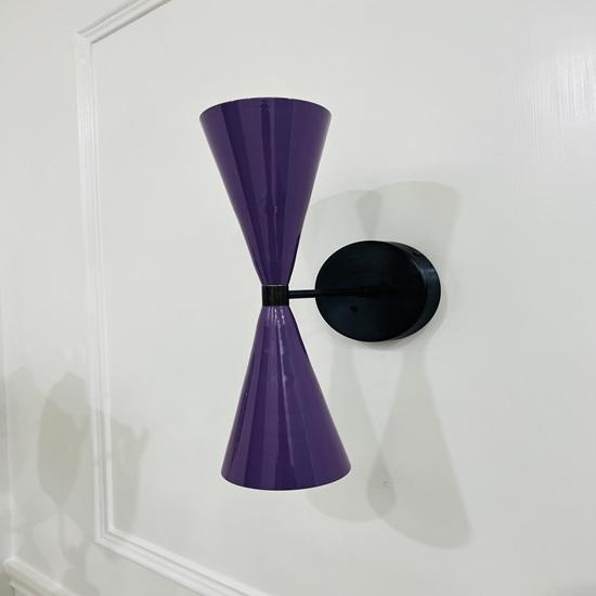 38.1 Cm Handmade Brass Wall Sconce Modern Mid Century Light Decor Gift