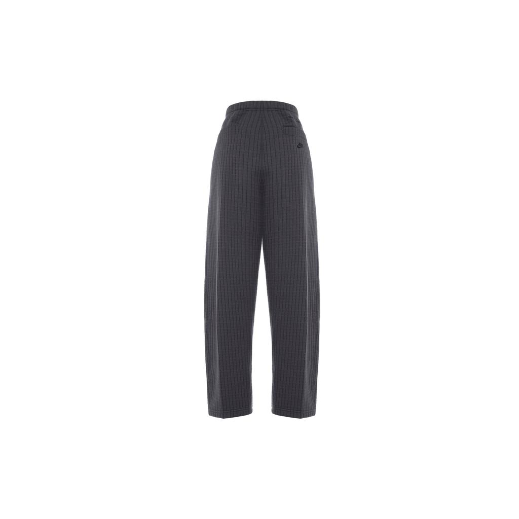 Nike Alphabet Embroidery Straight-Leg Casual Trousers Women Bottoms Grey DD4615-060