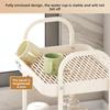 Double Layer Tea Cup Holder Drainage Design Sapce-saving Desktop Storage Rack Large Capacity Multi-scene