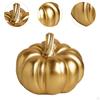 Harvest Pumpkin Figurine for Desktop Display Thanksgiving Decor Office Shelf