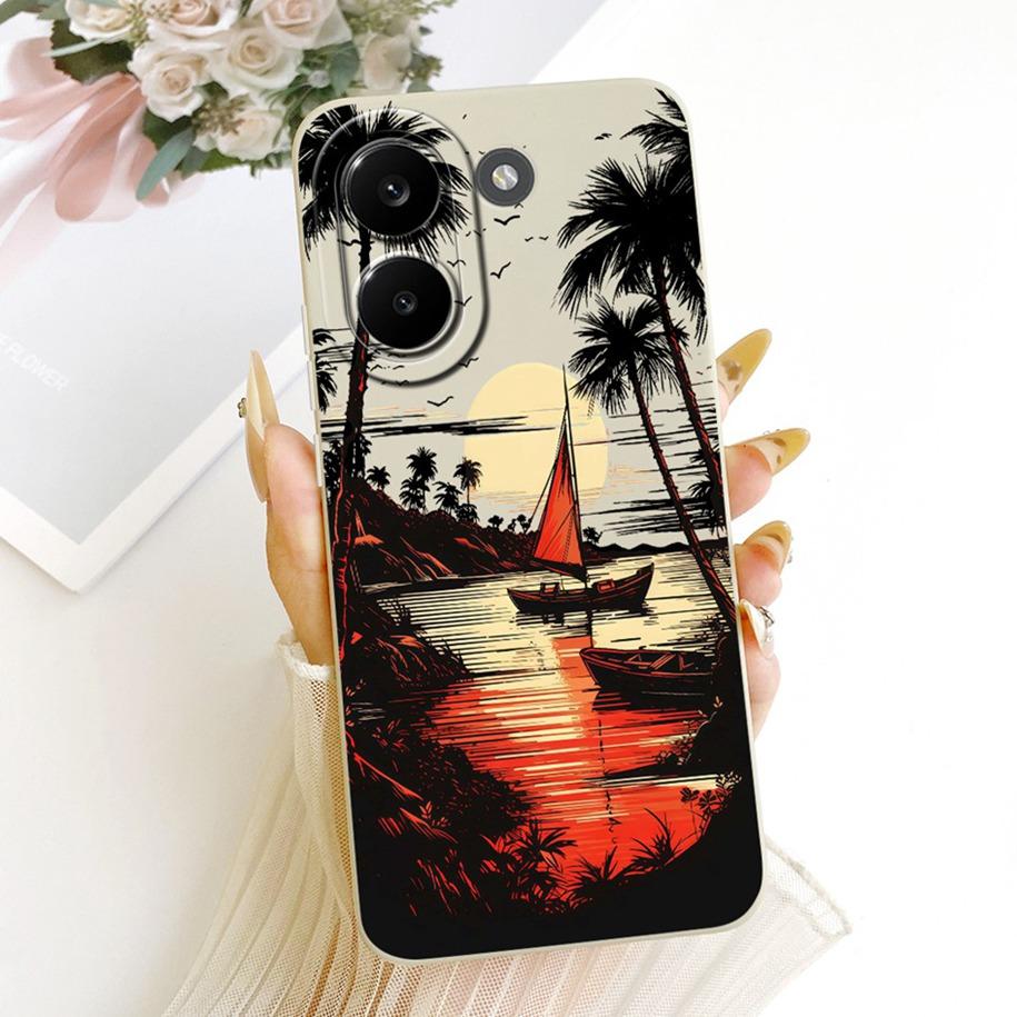 Cover For Poco X8 Pro / X8 Pro Max Case Shockproof Soft TPU Silicone Back Cover For Xiaoimi Poco X8Pro Max 5G Flower Phone Cases
