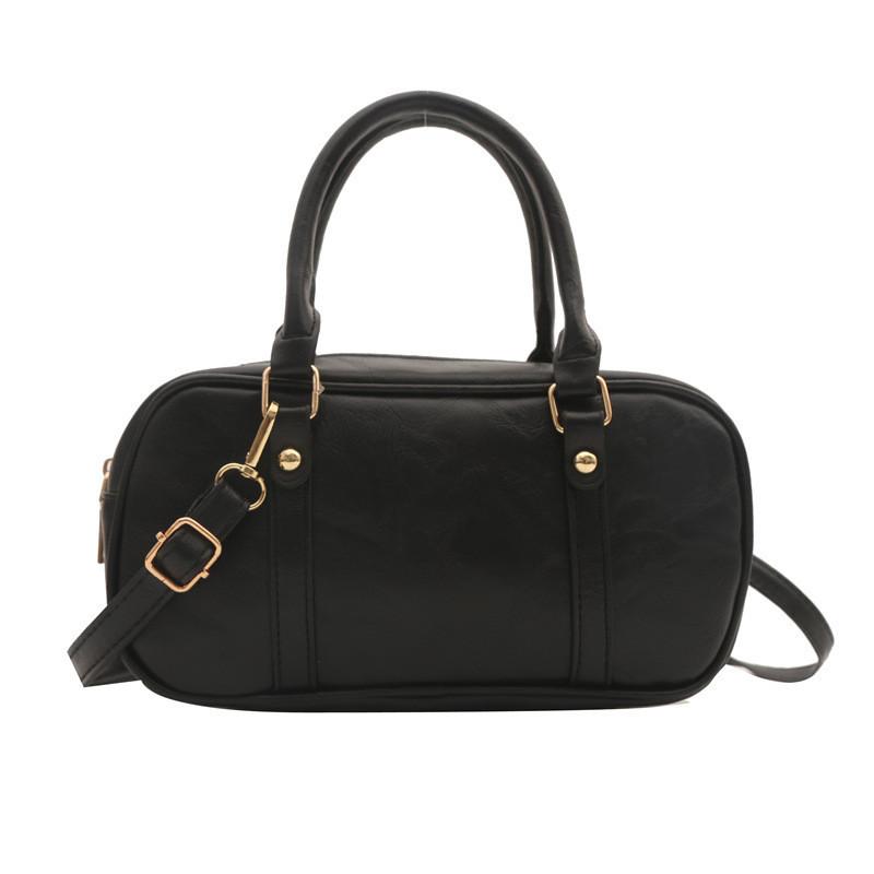 Popular Women's Bag 2024 New Korean Style Crossbody Bag Simple Vintage Bag