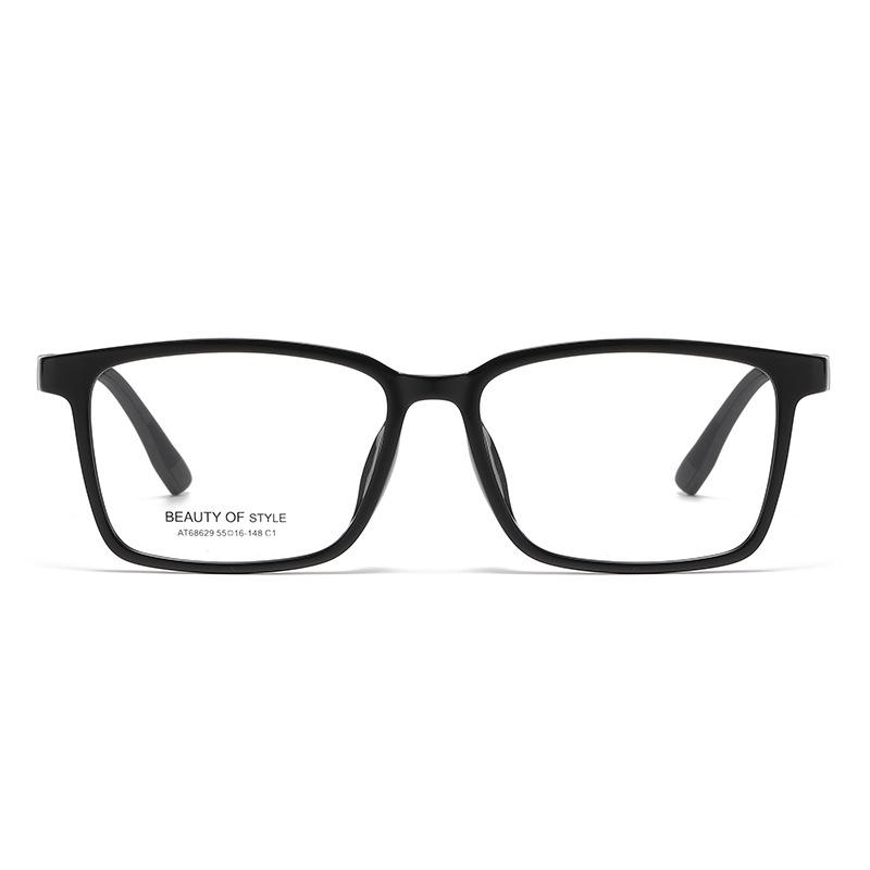 JYL TS Men's Small Square Optical - Myopia-Ready Minimalist Frames GTP-AT68629