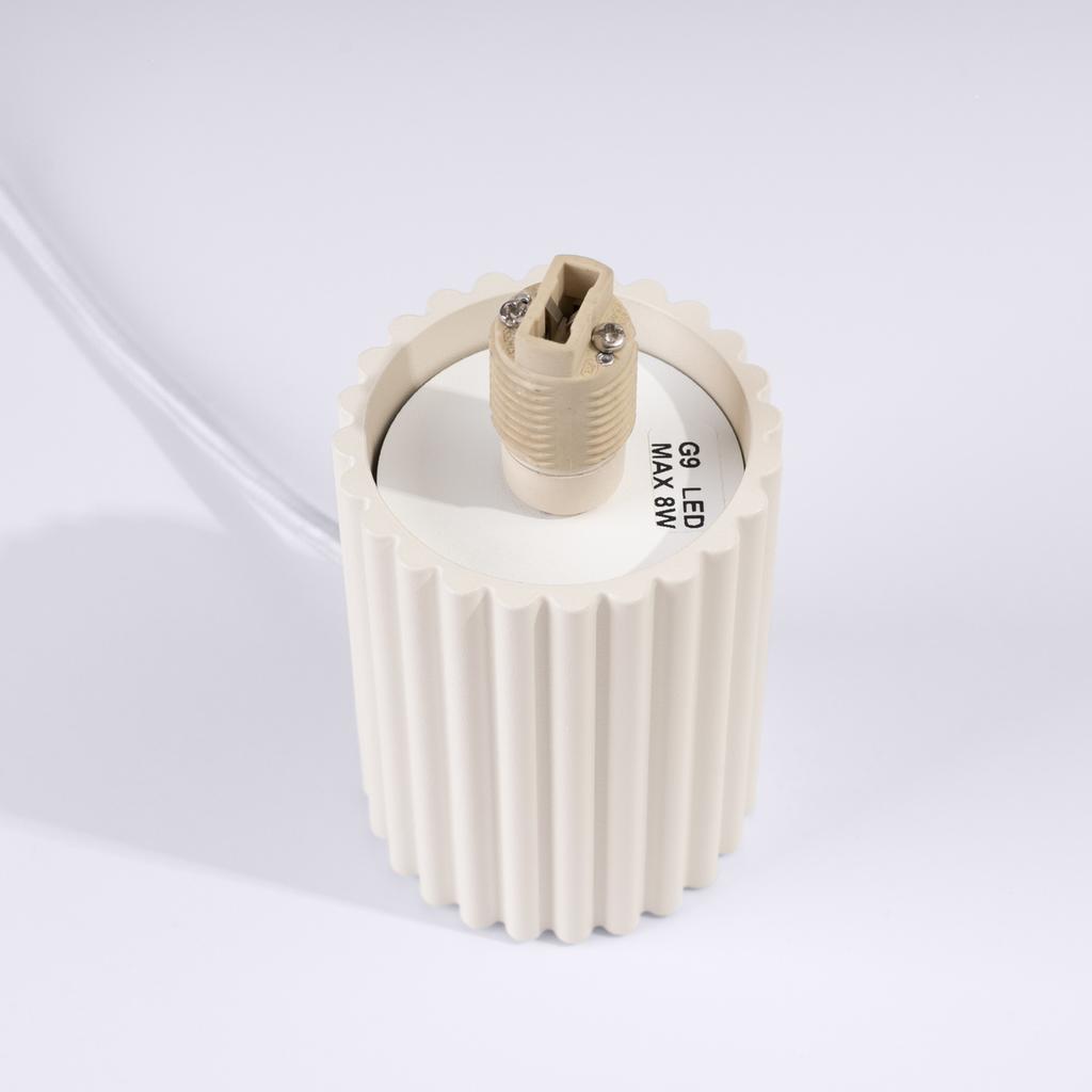 Halo desk lamp beige