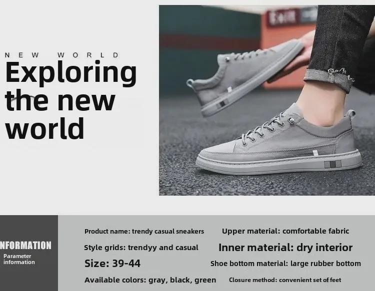 2023 Sommer Eis-Seide Atmungsaktive Herrenmode Sneaker