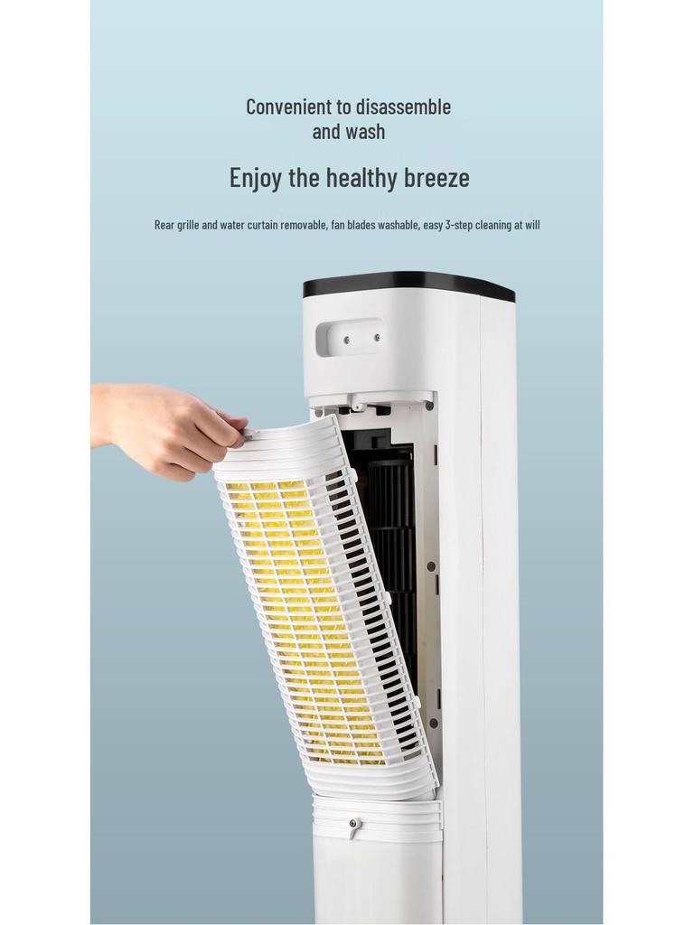 Camel 36-Speed Air Cooler: Commercial/ Household Cold & Warm Water Cooling Fan