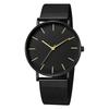 Ultra-thin Fashion Watch Women Luxury Metal Mesh Belt Ladies Quartz Wristwatches Minimalist Elegant Woman Watches reloj mujer