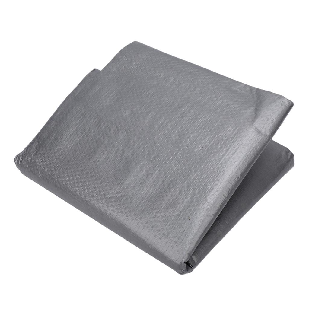 2x3meter Silver Water Proof Heavy Duty Tarp Ultra Violet Resistance Tarpaulin With Reinforced Buttonholes for Outdoor