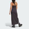 Adidas Originals Adicolor 3-Streifen Maxi Kleid Damen Kleider Schwarz IU2427