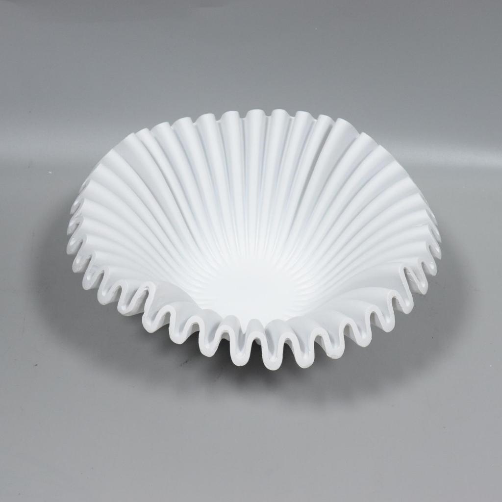 European Wave-Shape Resin Candy Tray Ornament for Home, Living Room & Dining Room Decor