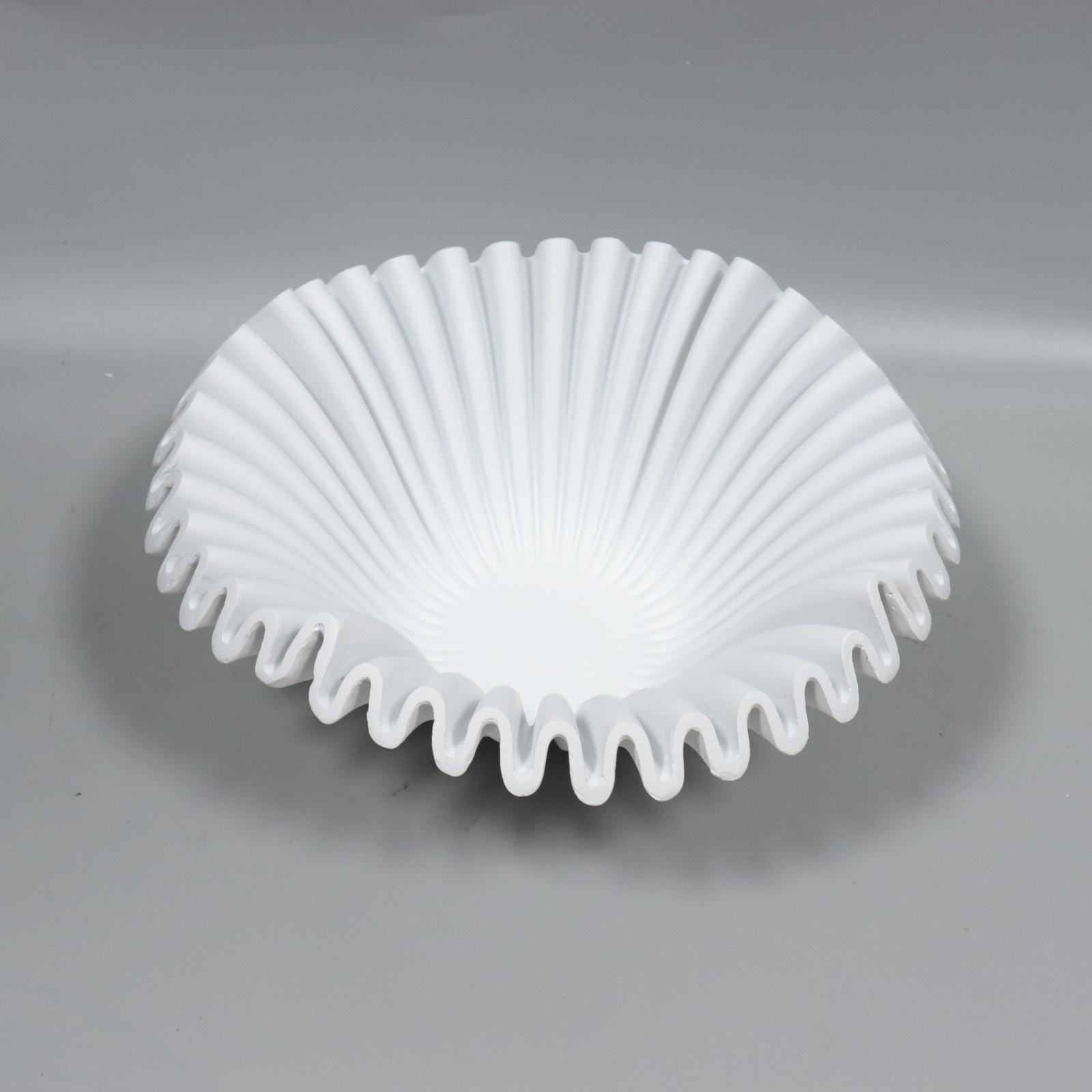 

European Wave-Shape Resin Candy Tray Ornament for Home, Living Room & Dining Room Decor