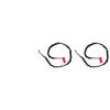 2Pcs Kayak Paddle Leash Nylon Rubber Corrosion Resistant Stretchable Anti Loss Rope Kayak Rod Leash Black