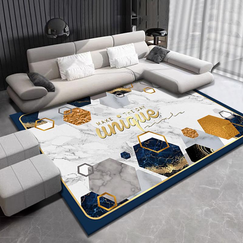 Nordic Light Luxury Sofa Tea Table Carpet Modern Simple Living Room Carpet Home Bedroom Carpet