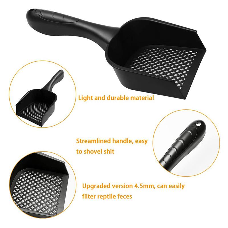 Cat Shovel Small Hole Shovel Can Clean Cat Litter Shovel Thickened Plastic Pet Cat And Dog Tray Beach Shovel Cleaning Tool