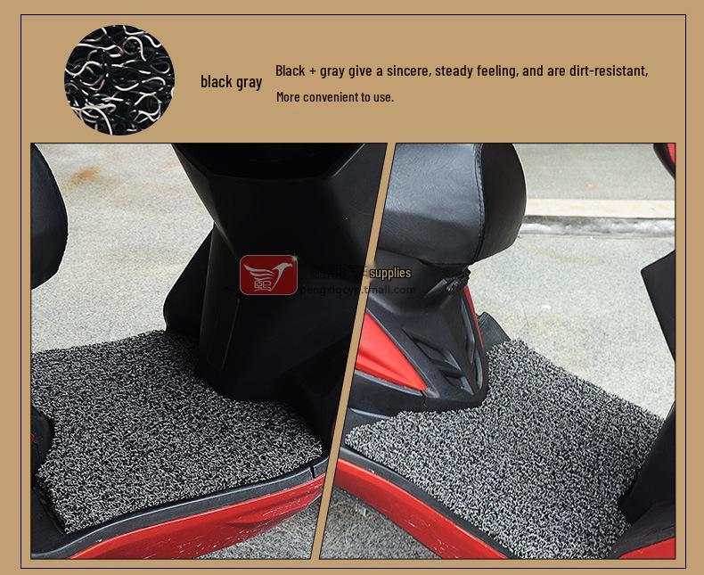 Anti-Slip Waterproof Foot Pad for Qianjiang Kuayue QJ125T-9E/9G Motorcycle