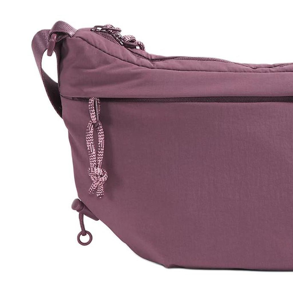 The North Face Never Stop 7L Casual Fashion Zipper Shoulder Crossbody Bag Outdoor Women bags Midnight-Purple Crimson NF0A81DS-1NI