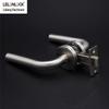 American-Style Stainless Steel Keyless Bathroom Lever Lock with Brake