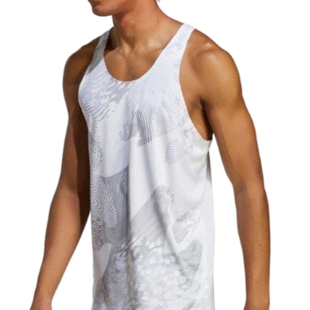 Athletics Tank Top Running Vest Speed Fitness Shirt Sleeveless Men Track Field Singlet S