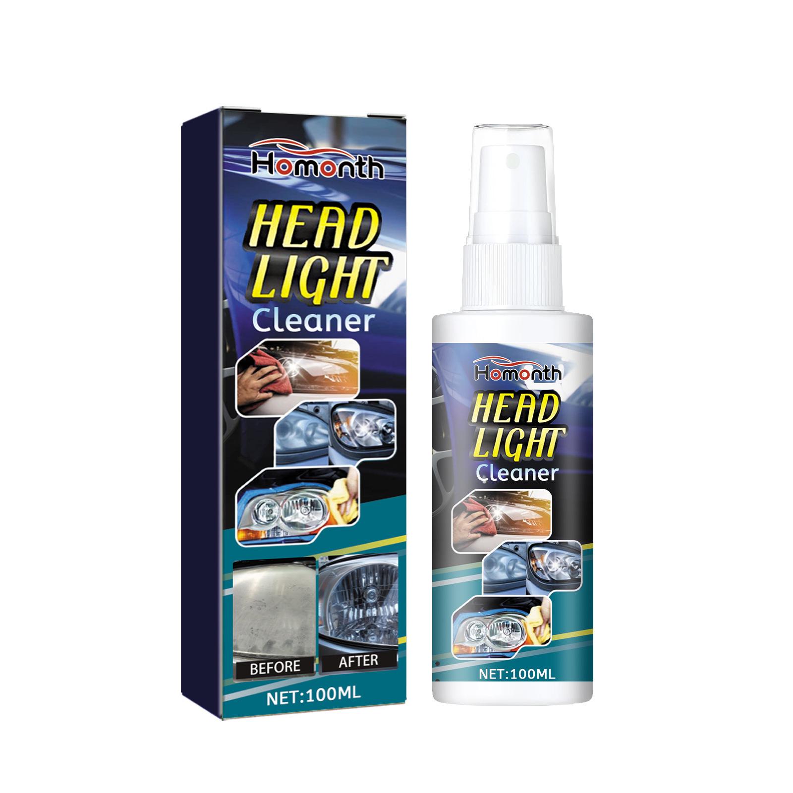 Homonth Car Headlight Repair & Brightening Agent: Scratch Renovation & Yellowing Care