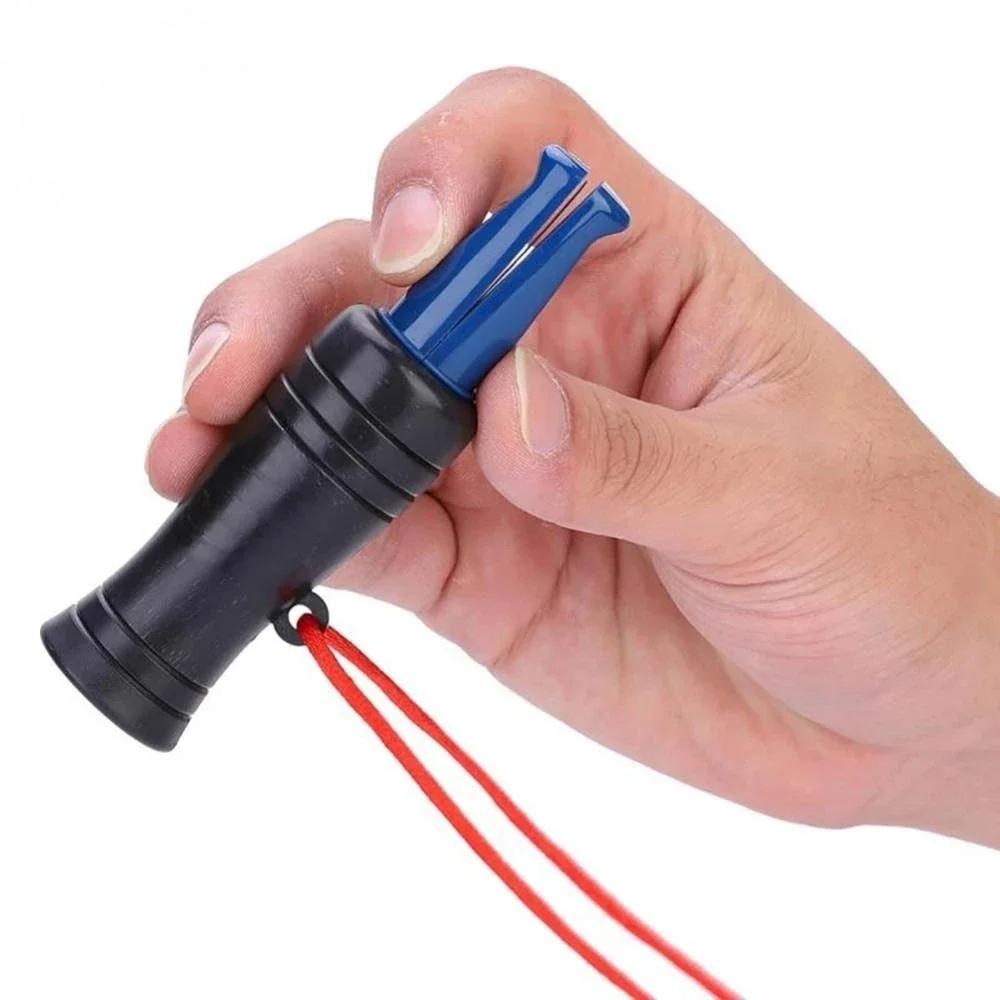 1pc Hunting Duck Call Whistle Decoy Hunting Decoys Hunter Hunting Accessory Lure Wild Duck Pheasant Wild Goose Plastic Whistle