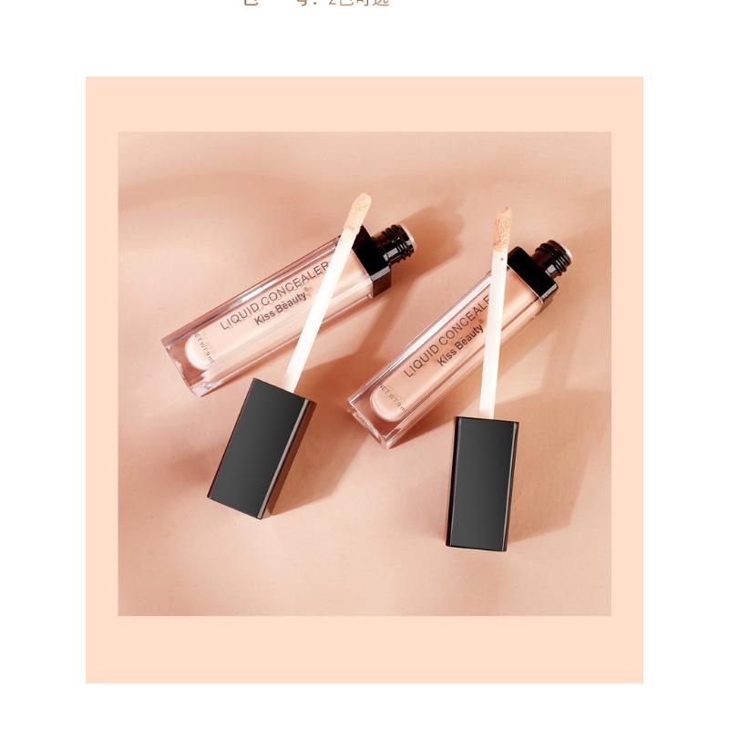 KISS BEAUTY Hydrated Light Mist Concealer Wenn Sie den Make-up-Concealer an der Basis halten, lässt sich Öl nicht leicht entfernen und die Haut klebt nicht fest