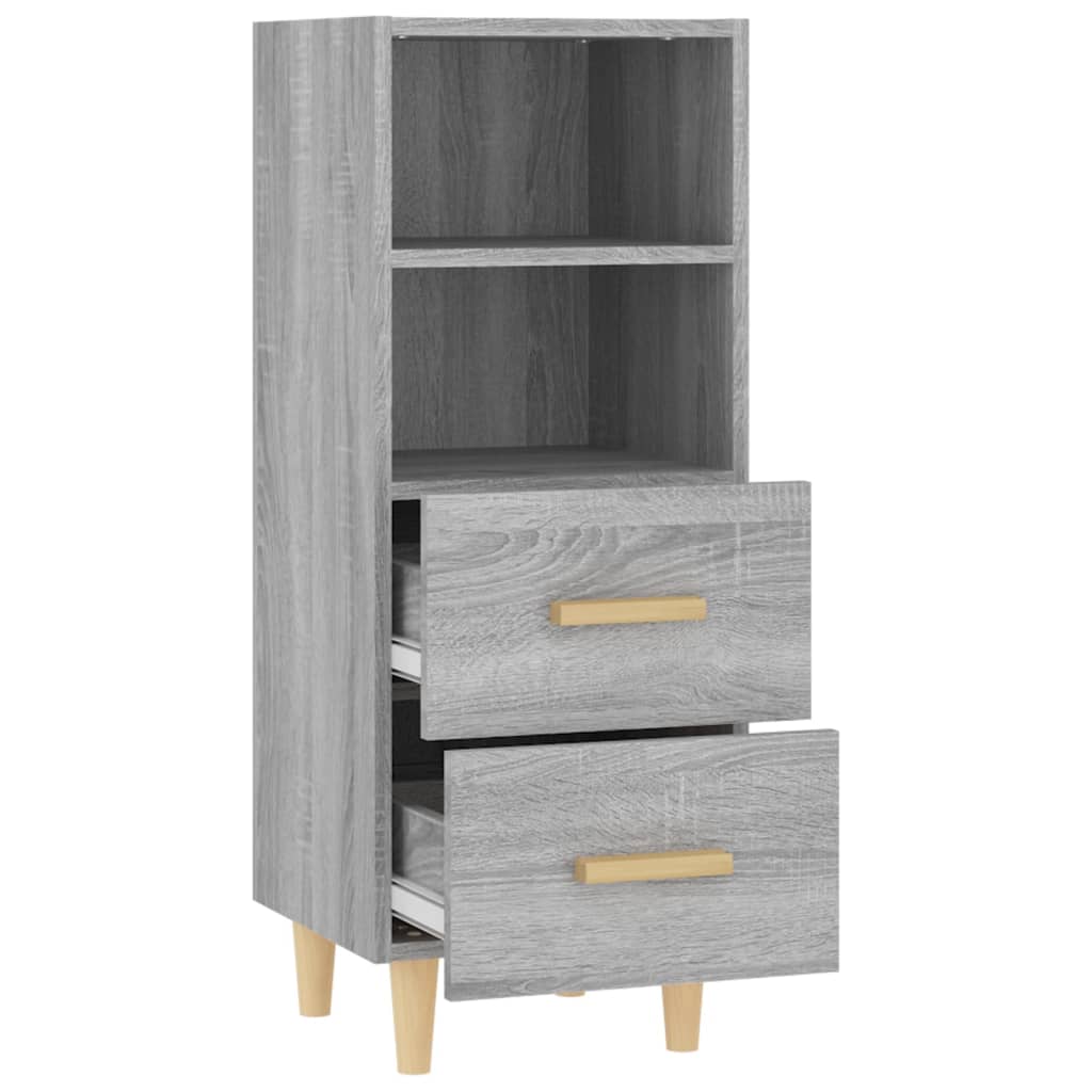 Sideboard Gray Sonoma 34.5 x 34 x 90 cm Particleboard