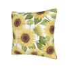 Rural Flowers Pillow Case Sunflower Comfy Pillow Cover For Sofa Car Home Decor Retro Trendy Pillowcases
