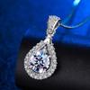 Moissanite Water Drop Necklace Pendant – Luxury Design & Versatile Gift for Women