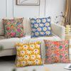Soft Comfortable Pillow Case for Sofa Living Room M-michelle P-parascandolo Flowers Home Office Decor Protective Covers
