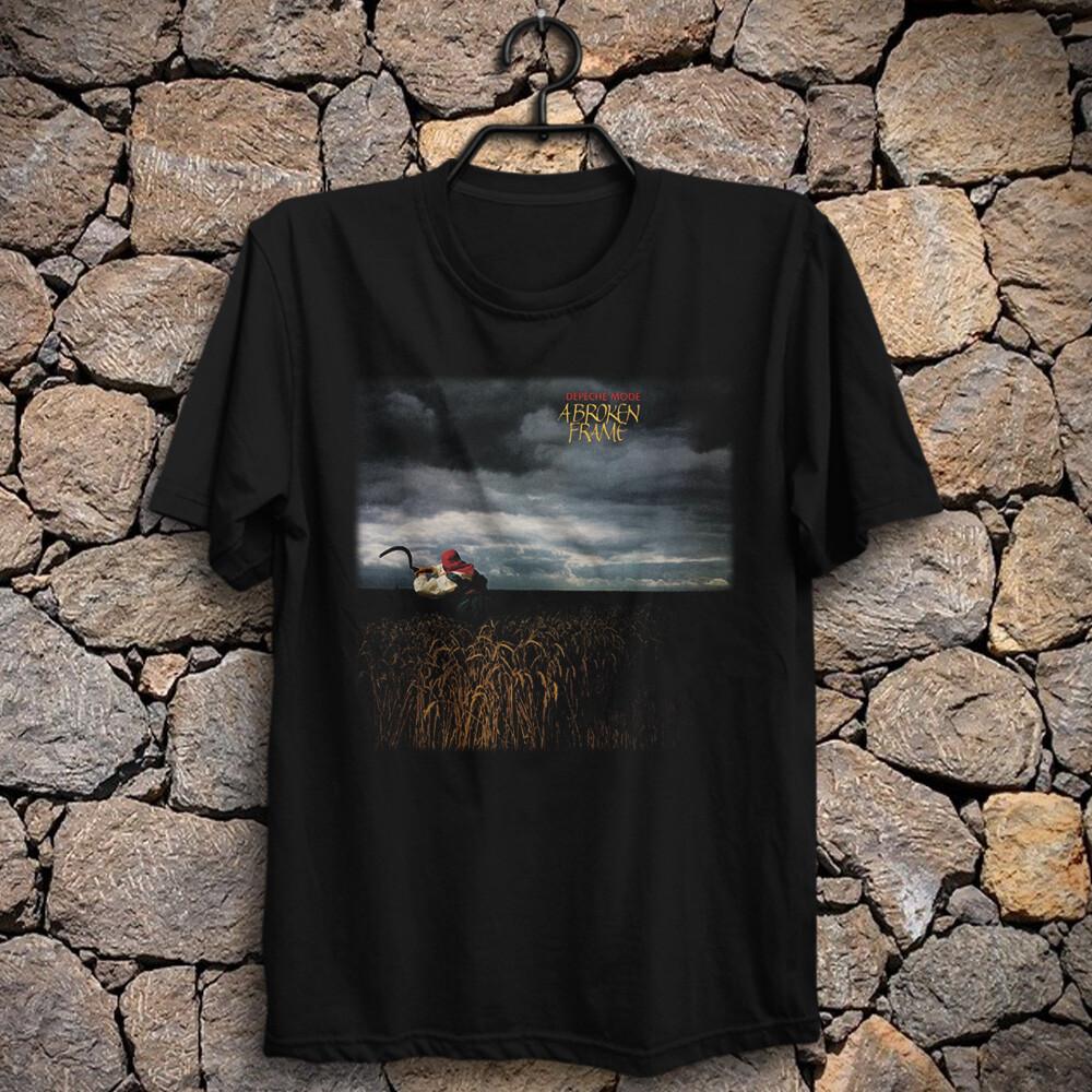 Depeche Mode Electronic Band TShirt A Broken Frame Monument Gahan Speak  Spell Unisex T-Shirt L