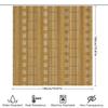 Geometric Pattern Waterproof Shower Curtain Bathroom Curtain Shower Curtain Simple And Stylish Waterproof And Moisture-Proof