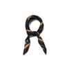 [wooyoungmi] Black Traditional Graphic Silk Scarf W263AC01681B