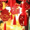 Wooden Chinese New Year Ornament Chinese Style Festival Ornaments  Home