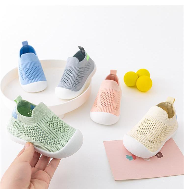 Boys And Girls Mesh Breathable Toddler Shoes, Wear-resistant Non Slip Comfortable Slip On Sneakers, Summer