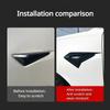 Car Side Camera Protection Cover for Tesla Model 3 Body Kit ABS Carbon Fiber Decoration Sticker Car Modification Accessories