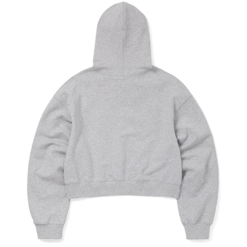 ThIs Is Never ThaT T Logo W Hoodie heaTher Grey