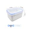 ZISIZ Refrigerator Fresh-Keeping Box with Drain
