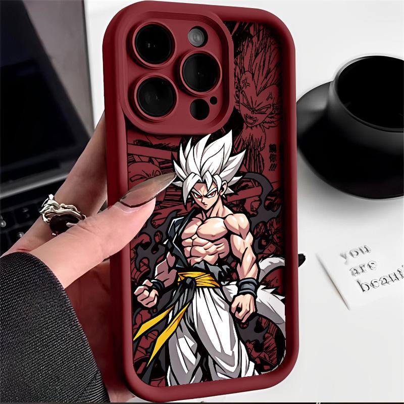 Black Anime Super Saiyans Hot Phone Case For IPhone 17e 17 16e 16 15 14 13 12 11 Air Pro Max Mini XR XS Plus Soft TPU Back Cover