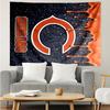 Chicago Bears Logo Tapestry Hanging for Bedroom,Livingroom, Playroom,Decor Art Room Wall Tapestry Holiday and Birthday Gifts