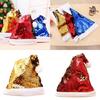 Holiday Glitter Santa Hat Color Flip Sequins Christmas Hat Santa Clauses Hat
