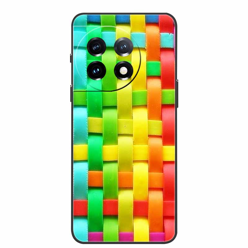 For One Plus 11 Case Marbled Granite Stone Texture Phone Cases for Oneplus 11R Shockproof Soft Cover on for Oneplus11 5G Silicon