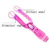 Silicone Soft Double Penetration Vibrator Sex Toys For Women Couples Strapon Dildo Anal Plug G Spot Stimulator Vagina Massage