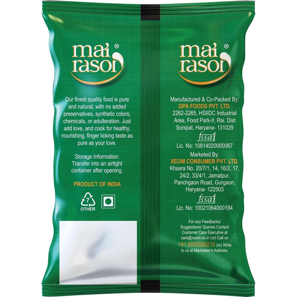 MAI RASOI Premium Sabudana Sago Perlen für Fastenmahlzeiten Gesundes Frühstück und Einfaches Kochen zu Hause 500 g Packung von 1