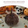 15 CM Dynia z plecionki rattanowej Halloween Jesień Dynia rattanowa Dekoracja stołu na Święto Dziękczynienia Na Halloween i Święta Sezonowe